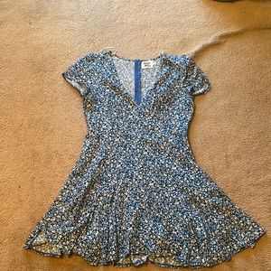 blue princess polly sundress